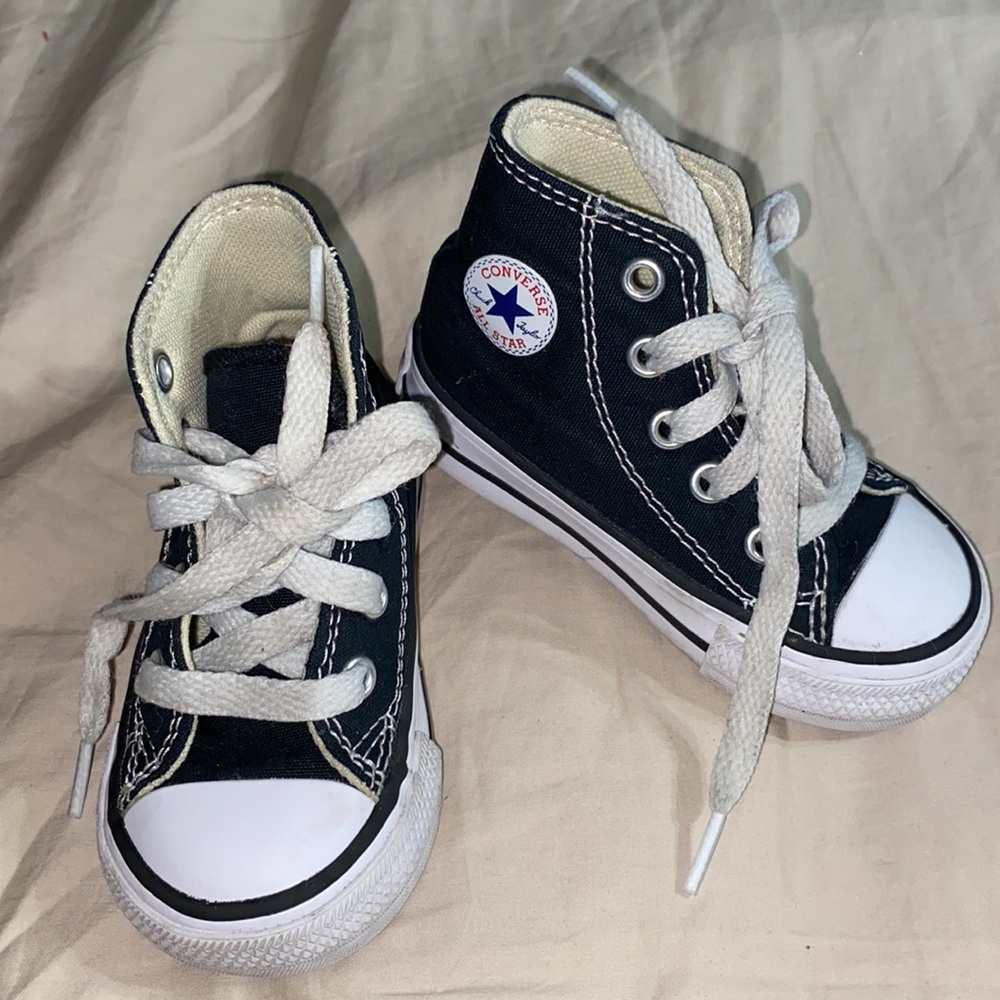 Baby high top converse